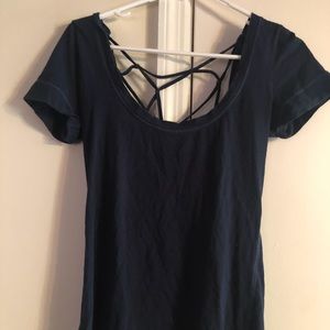 strapy back tee shirt